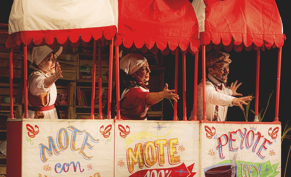 El mote con huesillos, Ocaso Teatro